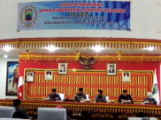 Nanang Sampaikan Ranperda APBD 2019