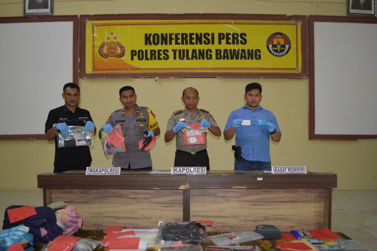 Spesialis Pembobol ATM di 16 TKP di Tangkap Satreskrim Polres Tuba