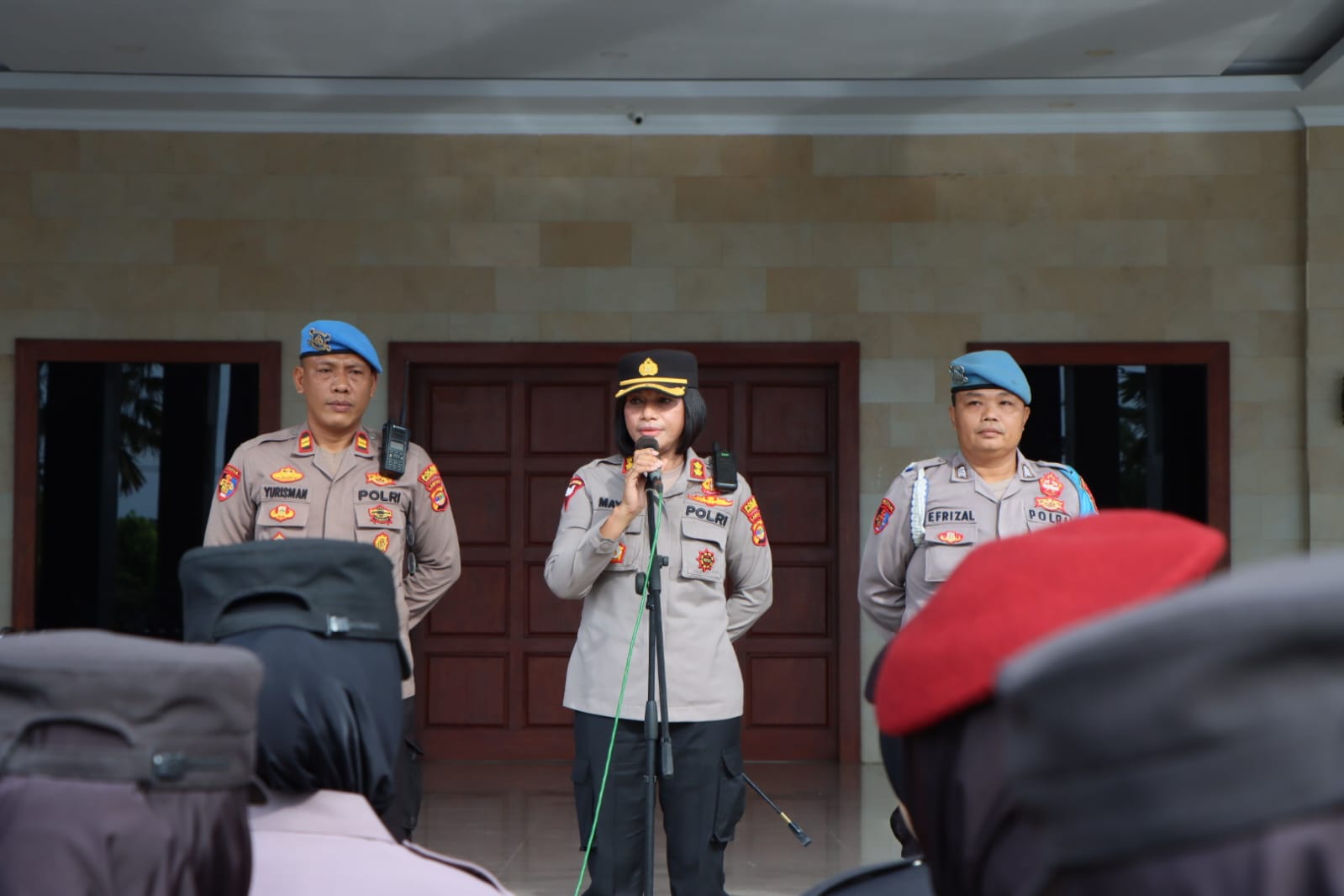 Rekapitulasi Pemilu 2024: Polres Pesawaran Terjunkan 150 Personil