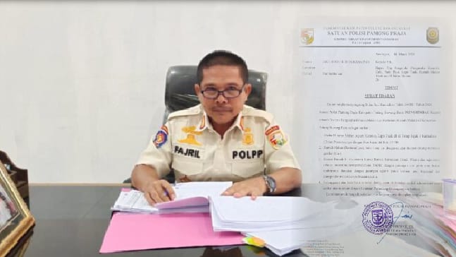 Menjelang Ramadhan Satpol-PP Tubaba Himbau Pelaku Usaha Patuhi Peraturan