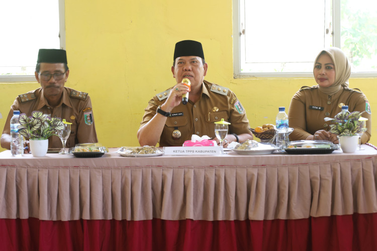 Wabup Lamtim Azwar Hadi Pimpin Evaluasi Stunting Kecamatan Raman Utara