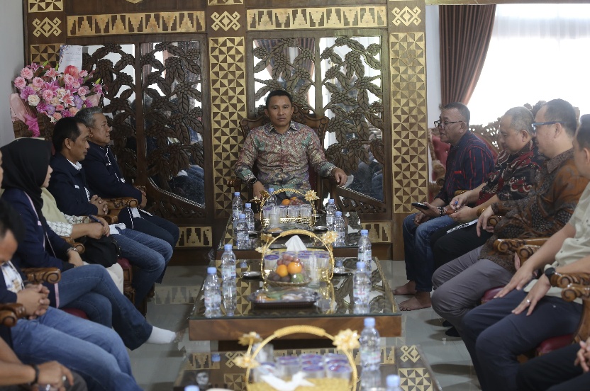 Bupati Lampung Barat Terima Kunjungan JMSI, Perkuat Sinergi dengan Media Siber