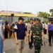 Danrem 043/Gatam Pimpin Aksi Bersih Pasar Cendrawasih Sambut HUT Ke-1 Kodam XXI/Radin Inten