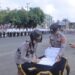 Kapolres Metro Polda Lampung Pimpin Upacara Sertijab Kasat Lantas